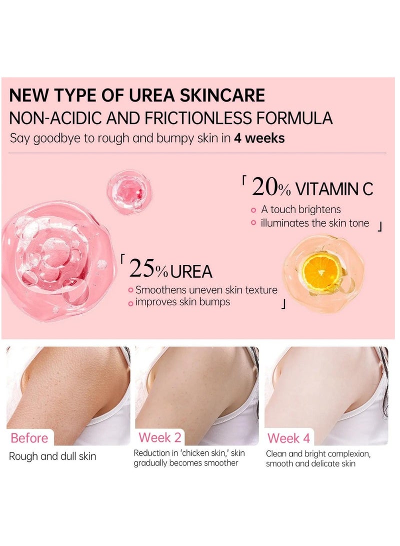 JoyPretty KP Exfoliating Repair Cream 50g Exfoliate Cream for Rough & Bumpy Skin with Urea & Vitamin C Heals Repair Dry Rough & Cracked Skin Instant Whitening Moisturization & Smoothness - Image 4