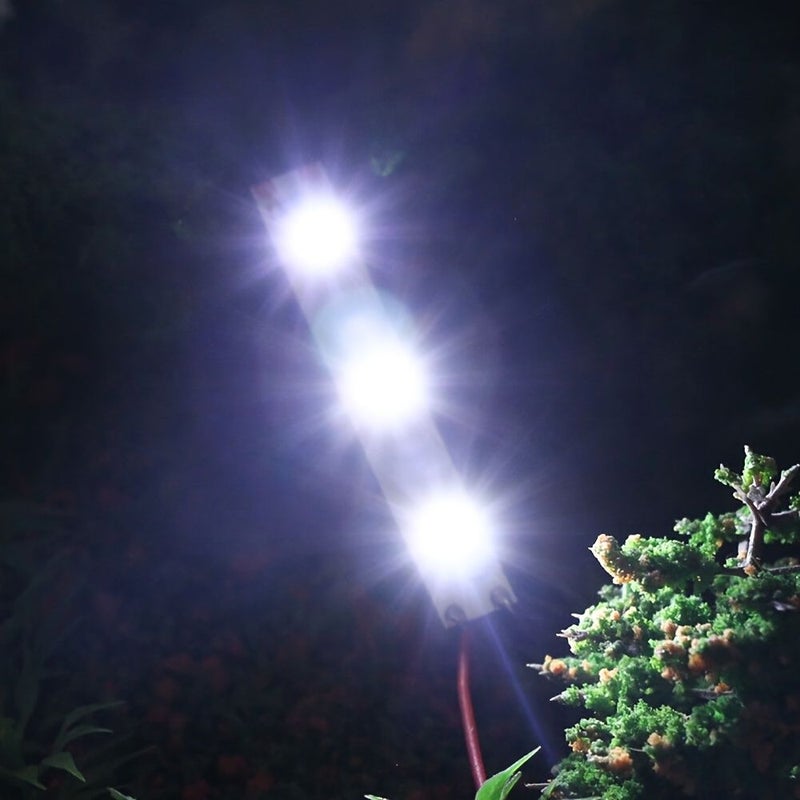 5 قطع مصابيح SMD سلكية شريط LED ميكرو ليتز ملحوم مسبقًا أبيض دافئ مرن ذاتي اللصق 12 فولت 18 فولت إضاءة ألعاب نموذج السكك الحديدية - Image 5
