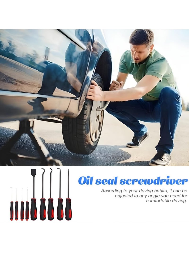 DEFAONS - Multi-Purpose Hook And Pick Tool Set, 9-Piece, Enhanced Grip for Mechanics and Hobbyists - Image 1
