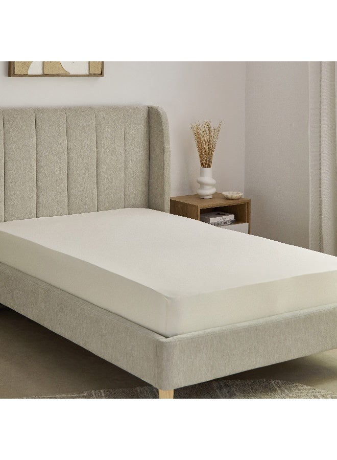 Home Box Essential Cotton Twin Fitted Sheet 120 x 200 x 36 cm - Image 2