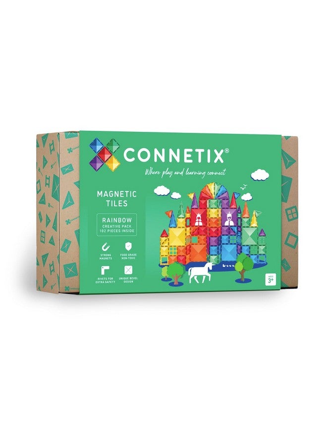 CONNETIX Rainbow Creative Pack, 102 Pieces - Image 1