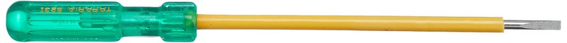 Taparia Tapria 823 I, Insulated Screwdriver with Magnetic Tip|Overall Length 230mm | Blade Length 150 mm | Tip Size 3.5 x 0.5 mm. Suitable for Home | DIY | Electricians And Professional Use - Image 1