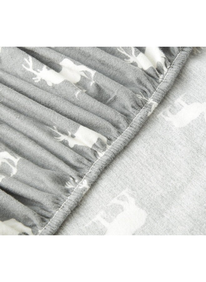 Eddie Bauer Eddie Bauer - Flannel Collection - Cotton Bedding Sheet Set, Bedsheet, Pre-Shrunk & Brushed For Extra Softness, Comfort, and Cozy Feel, King, Elk Grove - Image 2
