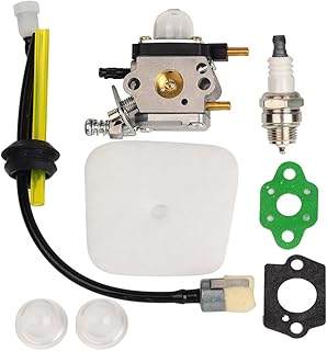 HIFROM HIFROM C1U-K54A Carburetor with Air Filter Fuel Line Spark Plug Gasket kit Compatible with 2-Cycle Mantis Tiller 7222  - Image 1