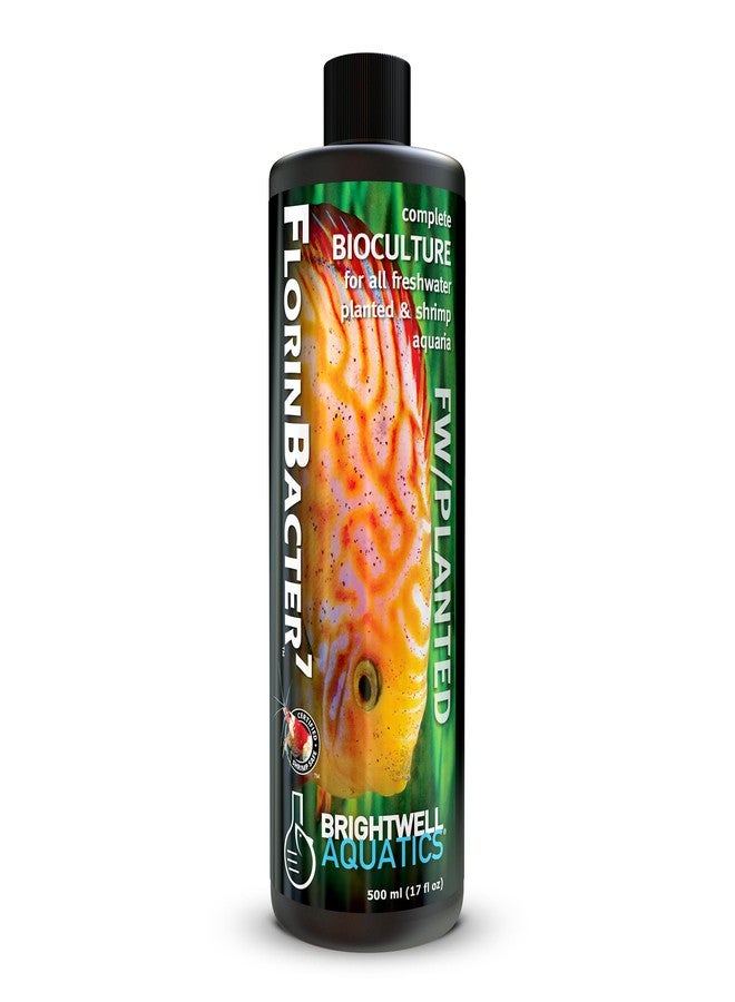 برايت ويل أكواتيكس مُكيّف مياه أحواض السمك من برايتويل أكواتيكس فلورينباكتر 7 | يدعم الترشيح البيولوجي | يزيل الأمونيا والنتريت والنترات | يُحسّن صفاء الماء، 500 مل - Image 1