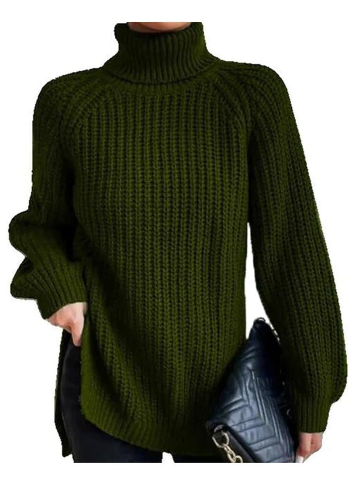 Ella Plus High Neck Sweater 