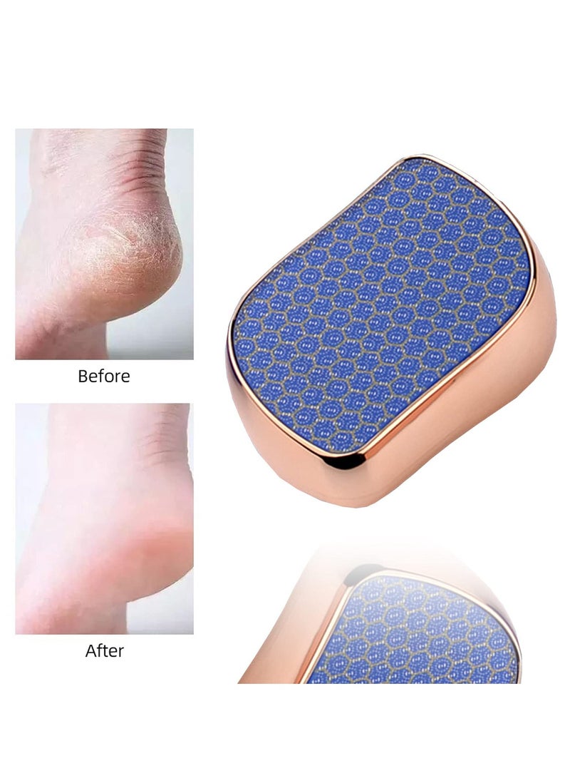 SYOSI Nano Glass Callus Remover Foot File Care Scraper for Hard Skin Pedicure Tool Home Salon Feet Scrubber Rasp Corn Removal High-Density Fine Crystal Spa Man Women - Image 3