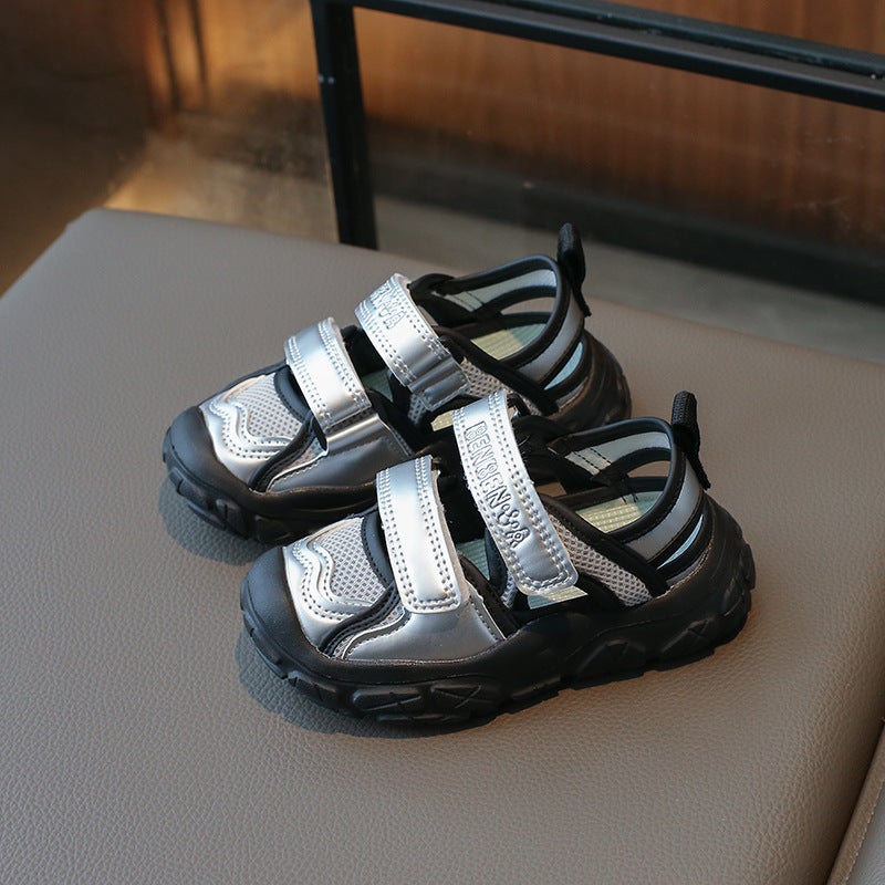 Internet Popular Summer Children'S Shoes 2024 Children'S Sneaker Hollow Mesh Breathable Boys Sandals Girls Shoes Summer - Image 5
