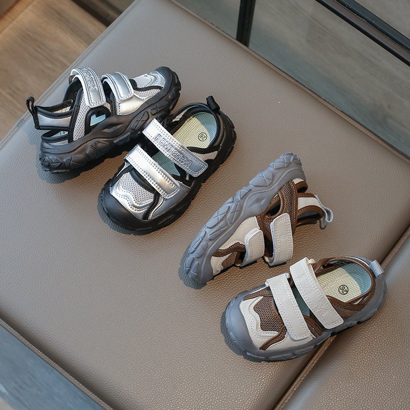 Internet Popular Summer Children'S Shoes 2024 Children'S Sneaker Hollow Mesh Breathable Boys Sandals Girls Shoes Summer - Image 2