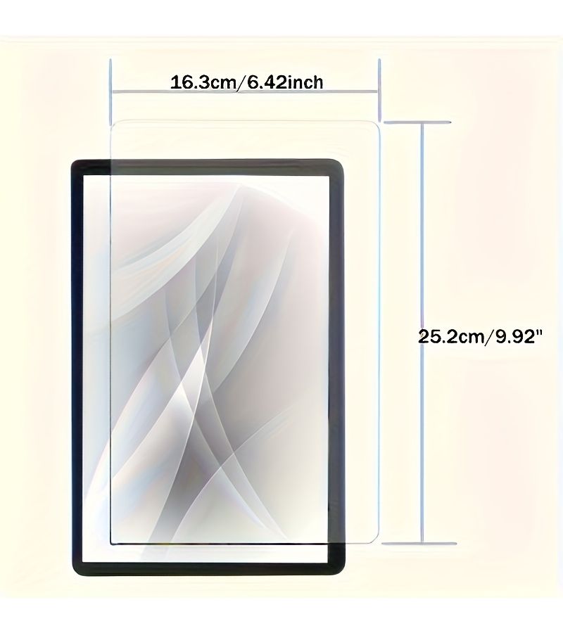 2 Pieces High Definition Tempered Glass Screen Protector For Galaxy Tab A9 11 Inch And 8.7 Inch Scratch Resistant Tablet Accessory - Image 2