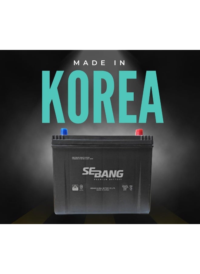 Sebang Car Batteries Korea (Smf55559 / Din 55 / 12V 55Ah)