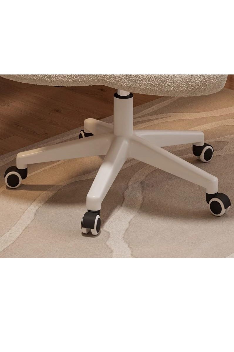 Tanwer Elevating bedroom chair, female computer chair, petal rotatable chair - Image 4