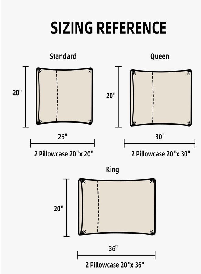 EVERLY 100% Linen Pillowcases Set of 2, Envelope Overlap Closure French Natural Washed Flax Pillowcases 20x30 inches-Natural Linen - Image 5