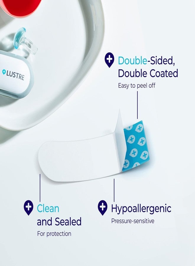 LUSTRESTRIPS - 60 Adhesive & pressure sensitive strips for use with LUSTRE ClearSkin Devices | Skin therapy | Acne, Spots and Blemishes reduction - Image 2