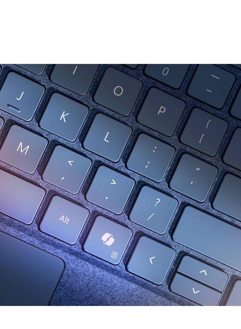 Microsoft Surface Pro Keyboard for Surface Pro 9 and 8 with Pen Storage, Alcantara Material Dune - Image 3