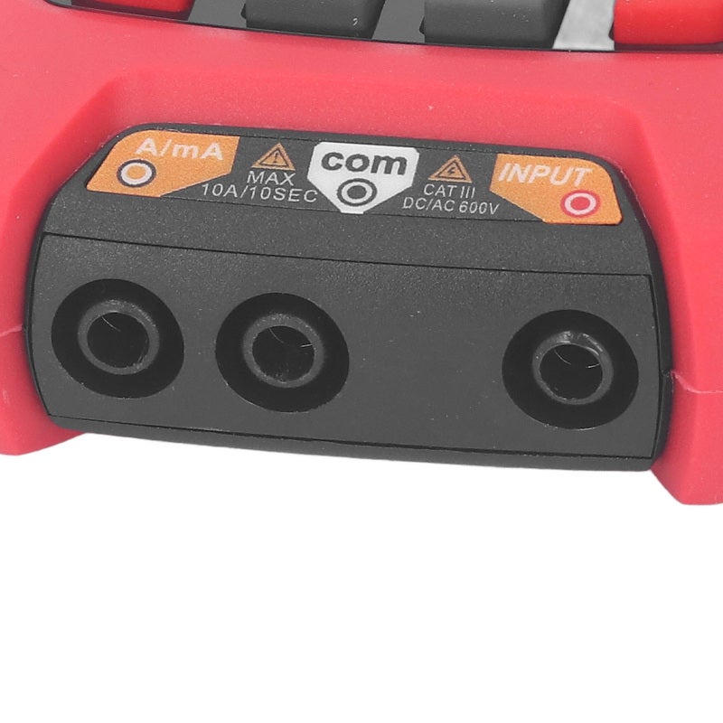 Digital Multimeter: 10A AC/DC Testing Capacity - Accurate Versatile Diagnostics With Backlight LCD Screen for Industrial Automotive Home Electrical Troubleshooting - Image 3