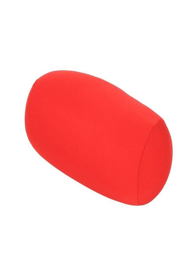 Zerodis Cylindrical Pillows Washable Extremely Comfortable Roll Pillows Round Cervical Neck Back Support Pillows Lumbar Bolster Leg Spacer for Spine and Neck Support During Sleep(Red) - Image 1