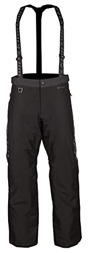 KLIM KAOS Winter Snowmobile Pants Men's Large Black - Asphalt - Image 3