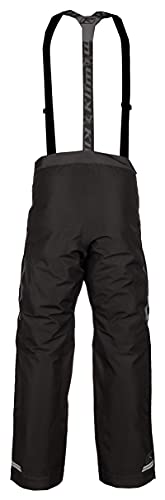 KLIM KAOS Winter Snowmobile Pants Men's Large Black - Asphalt - Image 4