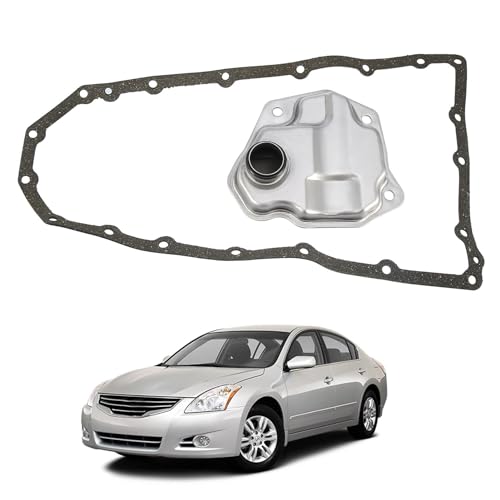 TOP-VIGOR Automatic Transmission Filter Oil Pan Gasket Kit Fits for Nissan Rogue Altima 2007 2008 2009 2010 2011 2012 2013 2014 2015 2016, Transmission Filter Kit 31728-1XF0A 31397-1XF0D 31728-1XF03 - Image 1