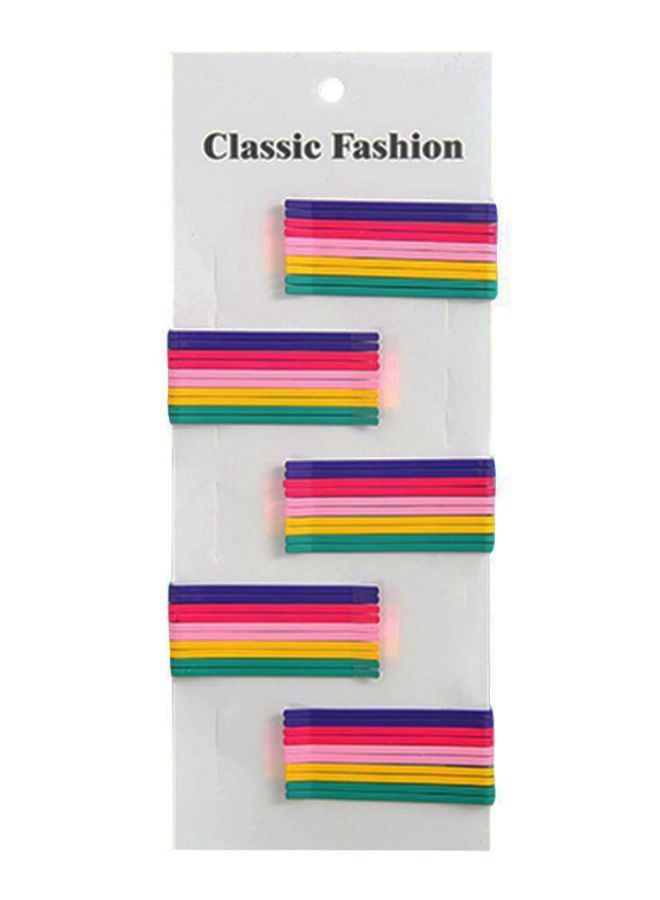 NIBEMINENT 50-Piece Classic Fashion Hair Styling Bobby Pin Set Multicolour - Image 1