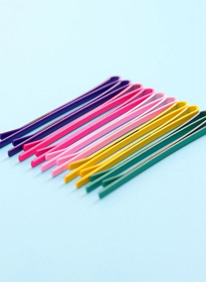 NIBEMINENT 50-Piece Classic Fashion Hair Styling Bobby Pin Set Multicolour - Image 2