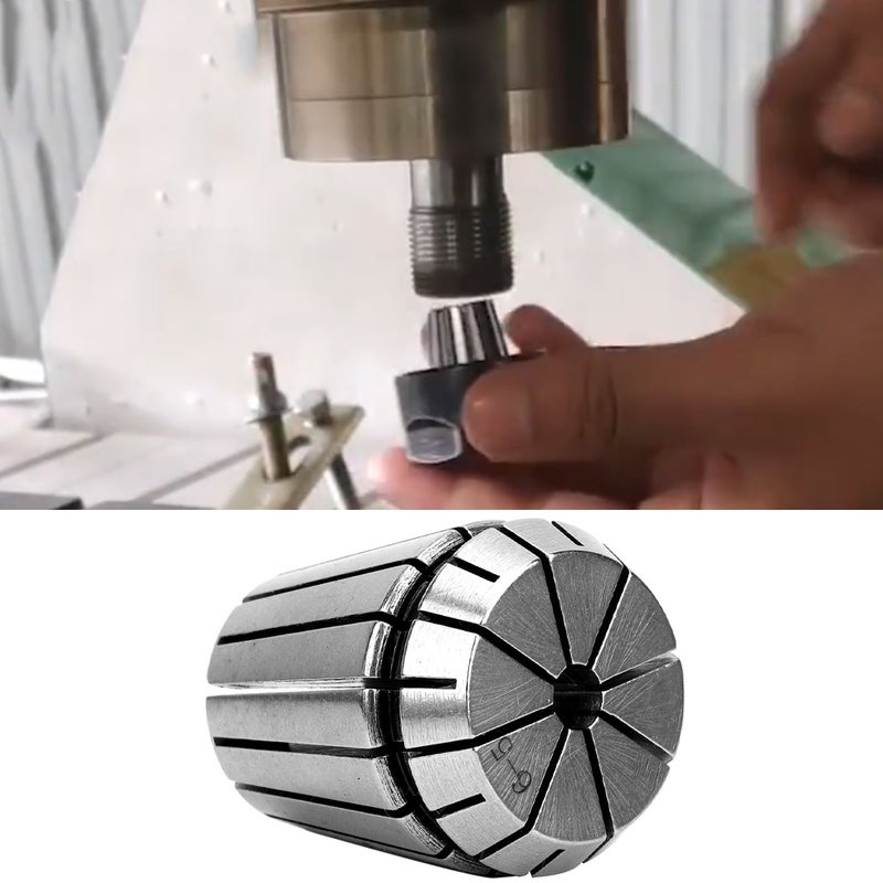 أحبوب прنغ ER32 بدقة عالية 0.008 مم - حامل أدوات نحت CNC من فولاذ прنغ 65Mn فاخر لأدوات آلات المعالجة المعدنية بالتحكم الرقمي (CNC) - Image 5