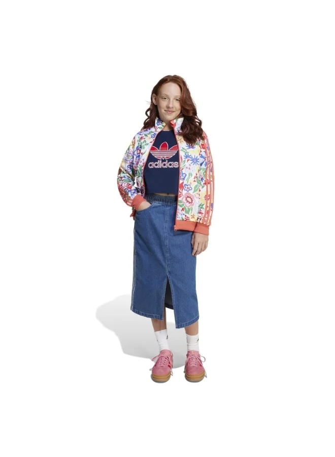adidas Originals adidas FIREBIRD TOP White Originals Kids TRACK TOPS