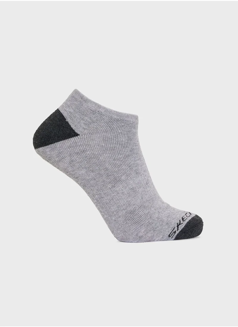 SKECHERS 3 Pack No Show Socks
