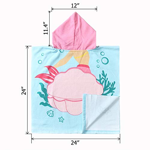 NovForth Bath Towel for Toddler Boys, Pool Hooded Towel for Kids, Hooded Beach Towel Poncho for Bath/Pool/Beach Swim Cover - Image 2
