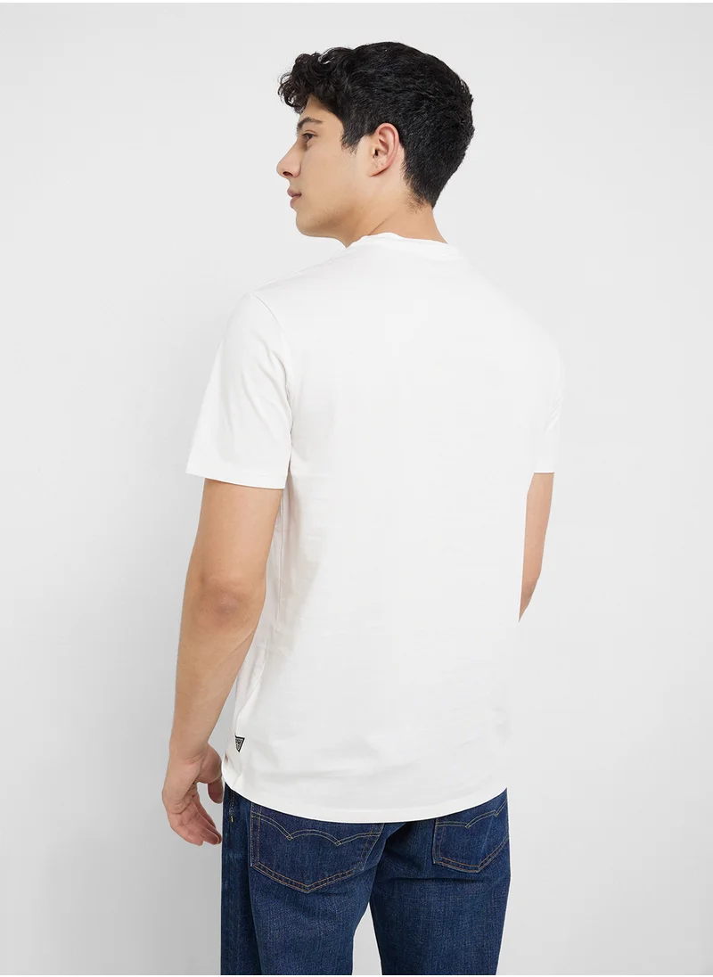 جس West Coast Palm Crew Neck T-Shirt