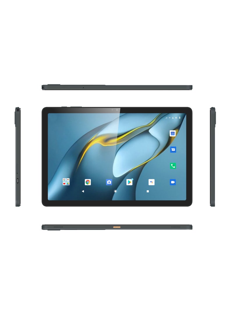 سي آيديا 10.95" جهاز لوحي أندرويد 15 مع لوحة مفاتيح تعمل باللمس لاسلكيًا 8GB RAM 1TB تخزين 5G شريحة مزدوجة WiFi GPS بلوتوث جهاز لوحي للأطفال والعائلة CM1100 Plus أسود - Image 2