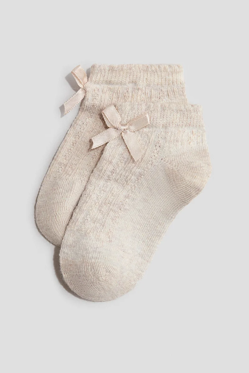 H&M 5-pack shaftless socks