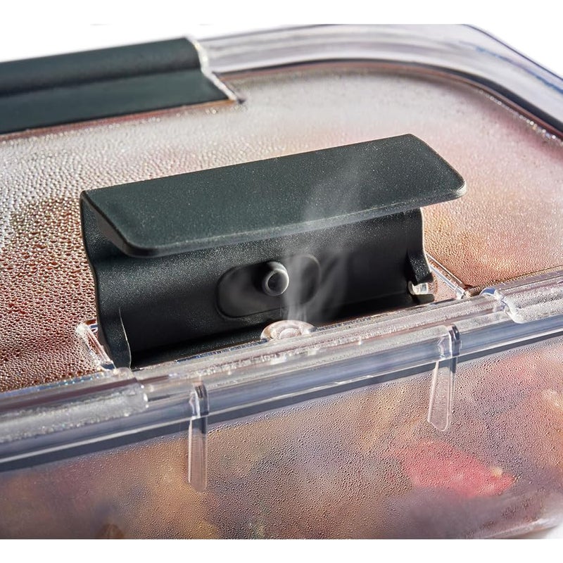 Rubbermaid Brilliance BPA Free Food Storage Containers with Lids, Airtight, for Lunch, Meal Prep, and Leftovers, Set of 5 (3.2 Cup) - Image 4