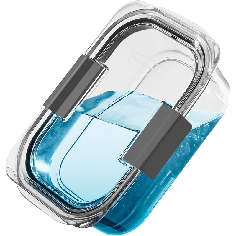 Rubbermaid Brilliance BPA Free Food Storage Containers with Lids, Airtight, for Lunch, Meal Prep, and Leftovers, Set of 5 (3.2 Cup) - Image 3