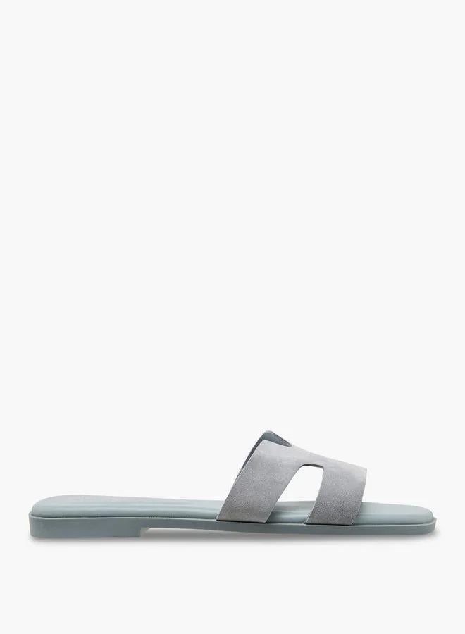 سيليست Women Slip-On Leather Sandals