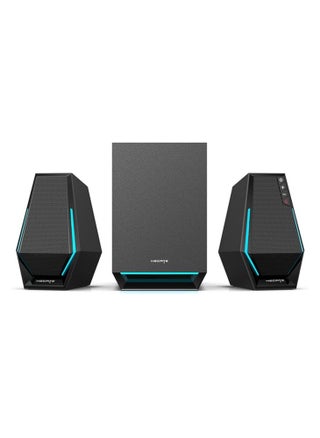 Edifier G1500 MAX 2.1 Computer Speakers System, 60W Hecate Gaming Speakers with Subwoofer, RGB Light, Bluetooth 5.3, USB, Type-C, 3.5mm AUX Input, Black - pzsku/Z05A859A84115FAE688B2Z/45/_/1734587381/ea0fd7ed-f559-4658-9e6c-7b6486ab91e1