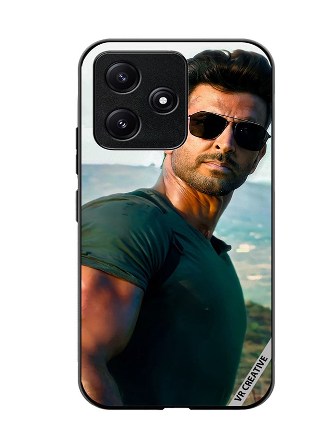 VR CREATIVE Protective Case Cover For Xiaomi Poco M6 Pro 5G Bollywood Actor Hritik Roshan Design Multicolour - Image 1