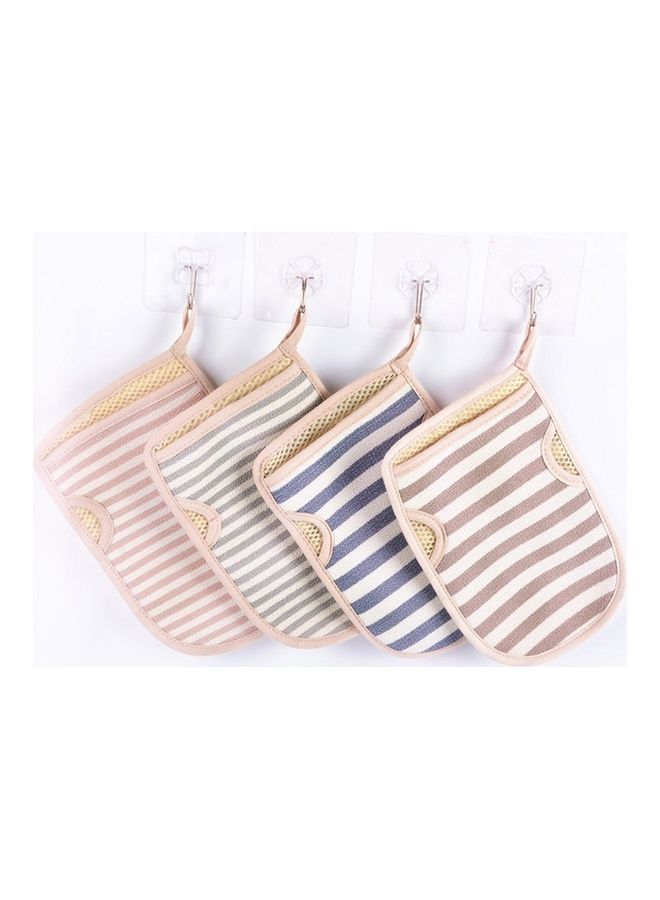 Y&D 2 Pieces Bath Shower Gloves Body Skin Multicolour 22x5x14cm - Image 3