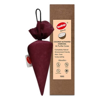 RunBugz Activated Carbon Air Purifier Cone to remove Odor and Moisture from Car Bathroom and Kitchen 100 Grams Coconut Activated Charcoal Classic Maroon - pzsku/Z05A878010DE9FEF6088CZ/45/1746561425/f7603813-ab17-47c9-b37a-0c013161b7ae