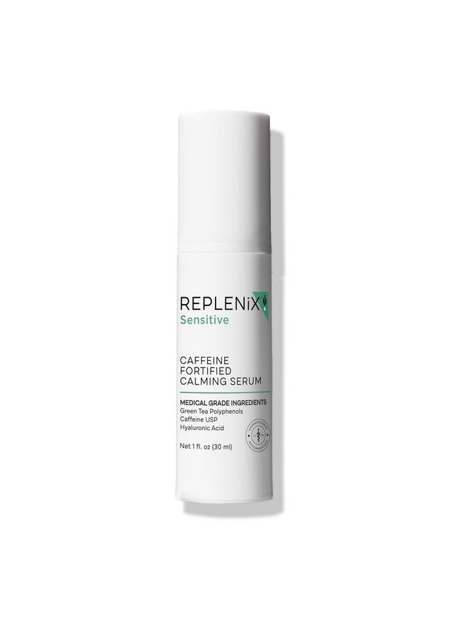 Replenix Medical-Grade Caffeine Fortified Calming Face Serum With Hyaluronic Acid For Sensitive Skin (1 Fl. Oz)  - Image 1