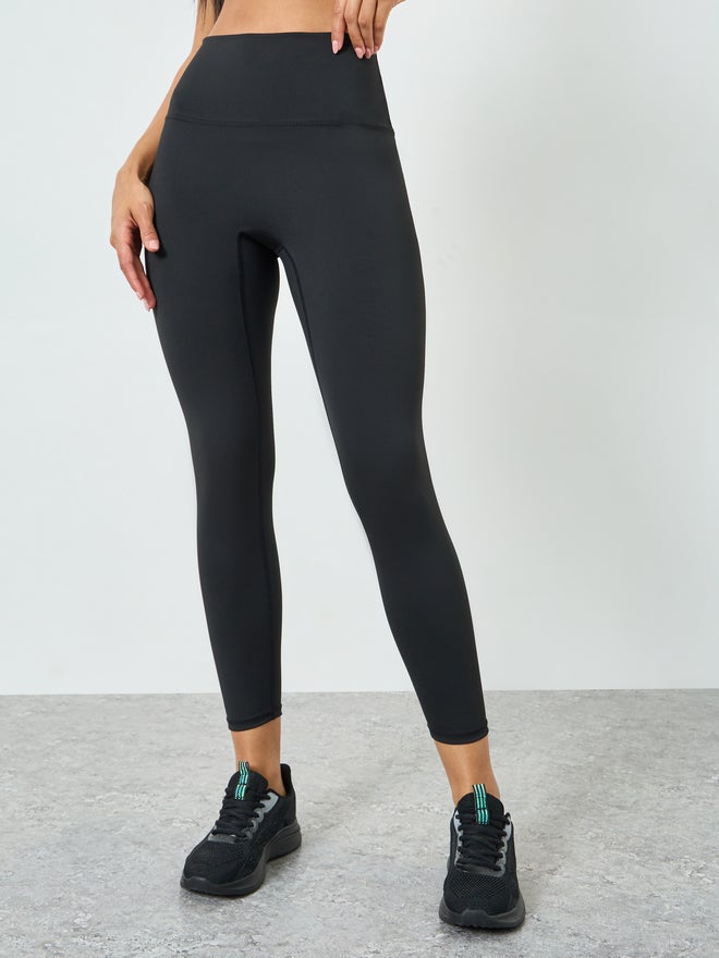 Styli Black High-Rise Leggings - Image 2