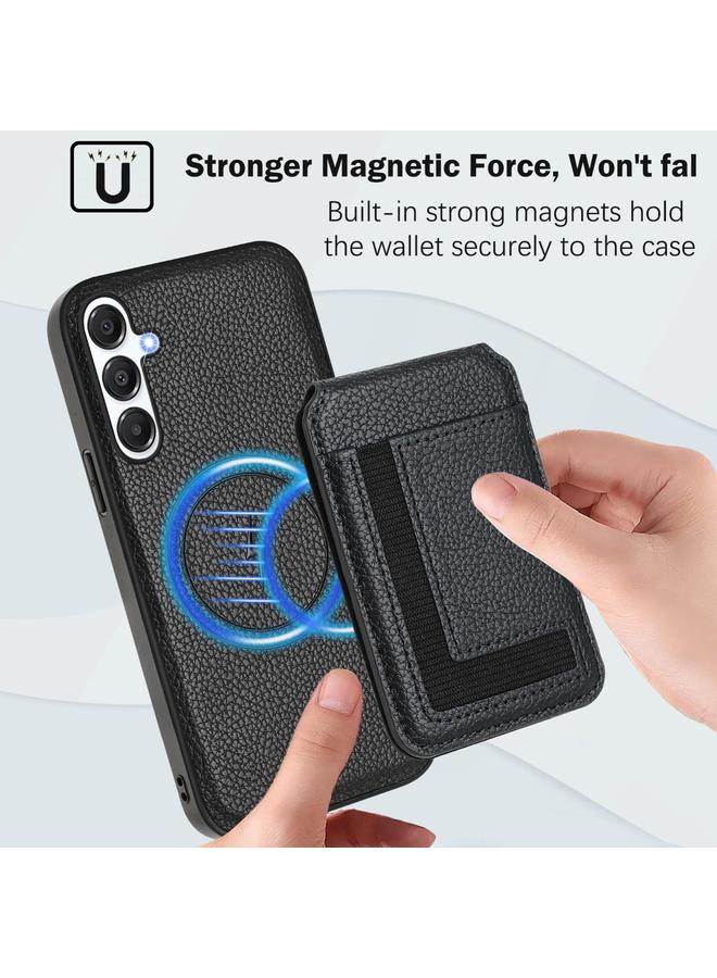 S-TOP Case For Samsung Galaxy A26 5G CX01 Detachable Magsafe Magnetic Card Bag Phone Case - Image 5