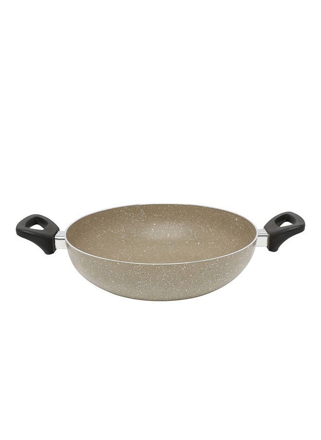 Trust Non-Stick Aluminum Wok With Heat Resistant Handle Dark Green/Black  - Image 3