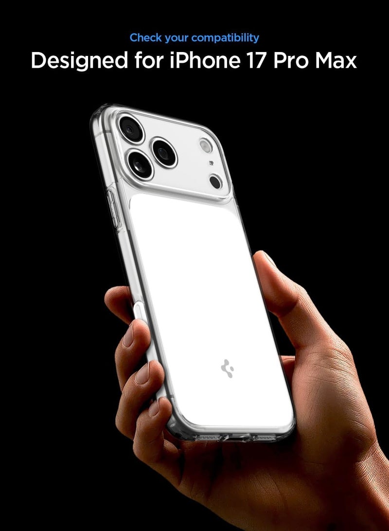 Spigen Ultra Hybrid T MagFit for iPhone 17 Pro MAX Case Cover [Camera Control Button Cover] with MagSafe (2025) - Glossy White - Image 2