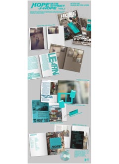 BigHit Entertainment J-Hope 1st Soundtrack Album Hope on the Street Vol. 1 Interlude Version Kpop Music CD with Poster Photocard Hangtag and More  - Image 2