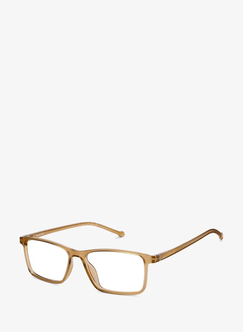 Lenskart Blu LENSKART BLU | Zero Power Blue Cut Computer Glasses | Anti Glare, Lightweight & Blocks Harmful Rays | UV Protection Specs | Men & Women | Medium | LB E14270