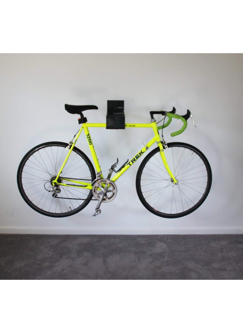 THE BESTSELLERS THE BESTSELLERS The Wall Mounted Space Saving Bicycle Stand Black  - Image 3