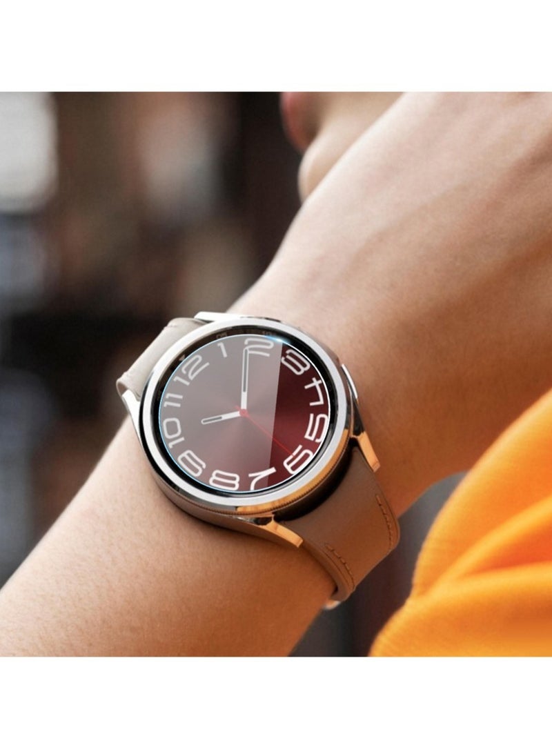 TWEGGON Samsung Watch 7/6 44mm Screen Protector, Tempered Glass Screen Protector for Samsung Galaxy Watch 7/6 44mm Clear  - Image 2