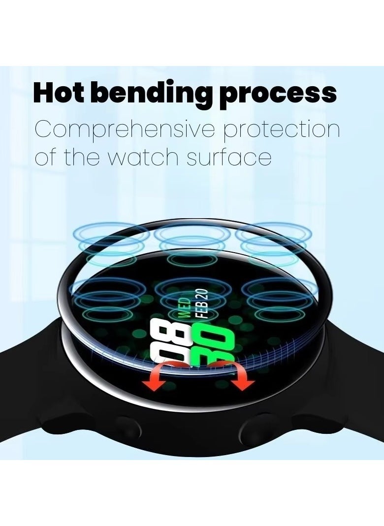 TWEGGON Samsung Watch 7/6 44mm Screen Protector, Tempered Glass Screen Protector for Samsung Galaxy Watch 7/6 44mm Clear  - Image 4